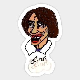 GEORGINA OUT Sticker